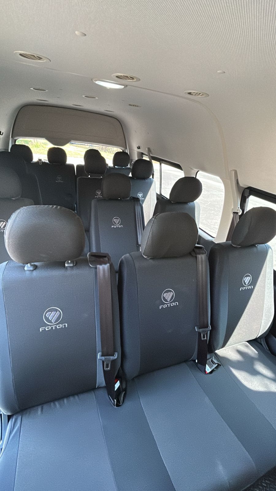 Microbus - interior seats